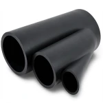 أنابيب HDPE الوطني لشبكات المياه ضغط 8 بار قطر خارجي 355 مم سمك 10.9 مم لون اسود