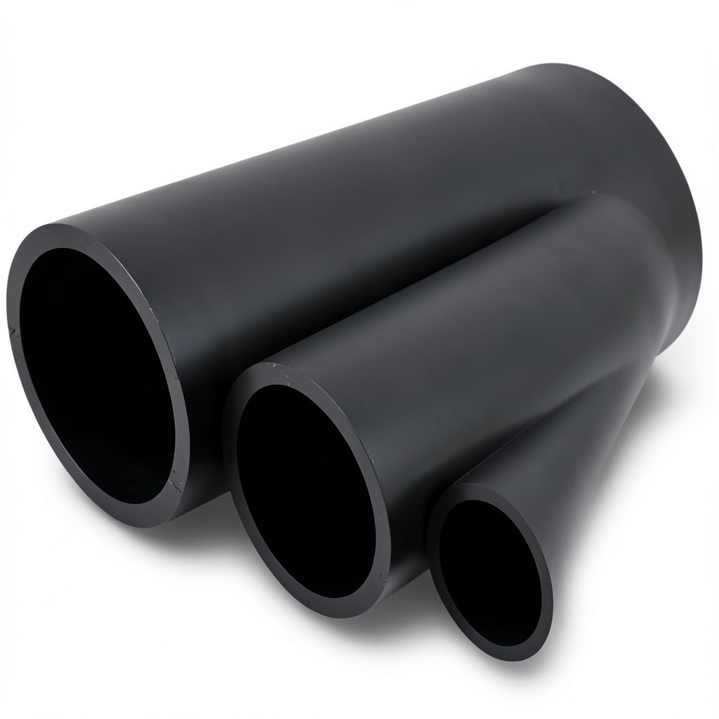 NPF HDPE Pipes for Water Networks Pressure 8 Bar Outside Diameter 355 mm Thickness 10.9 mm Black