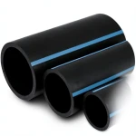 مواسير HDPE الوطني ضغط 10 بار قطر 40 مم سمك 1.9 مم لون أسود