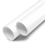 UPVC Pipes Nominal Pressure 17.2 Bar Size 1 1/2 inch Thickness 2.9 mm White