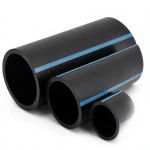 مواسير HDPE الوطني ضغط 10 بار قطر 40 مم سمك 1.9 مم لون أسود