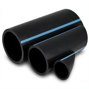 NPF HDPE Pipes Nominal Pressure 10 Bar Outside Diameter 140 mm Thickness 5.4 mm Black