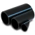 أنابيب HDPE الوطني ضغط 10 بار قطر خارجي 140 مم سمك 5.4 مم لون أسود - Image 1