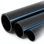 مواسير HDPE الوطني لشبكات المياه ضغط 10 بار قطر خارجي 75 مم سمك 3.6 مم لون اسود