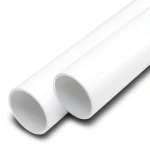 أنابيب UPVC ضغط اسمي 21.7 بار مقاس 3/4 إنش سمك 2 مم لون أبيض