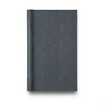 ورق جداري ايطالي تصميم نقشات مقاس 10 م×0.70 م لون رمادي داكن