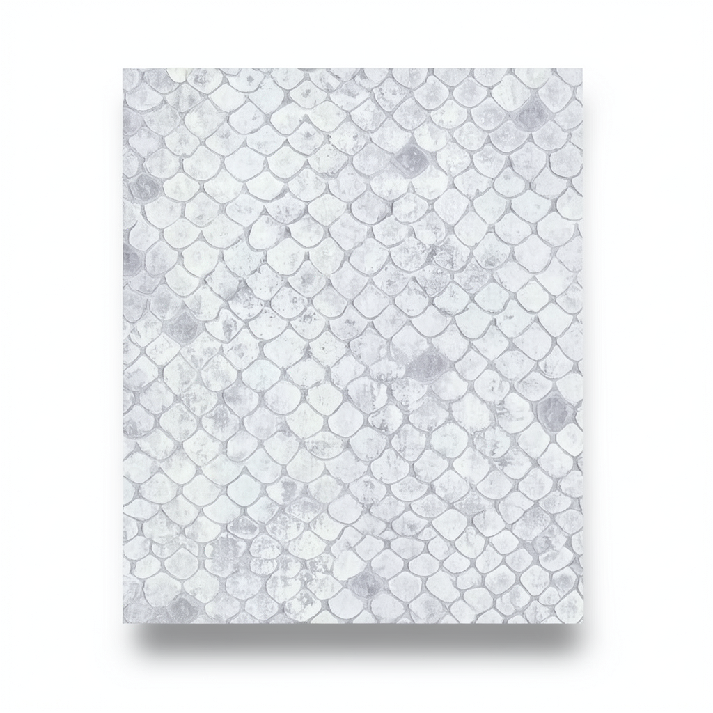 Italian Wallpaper Patterned Design Light Gray, Size 10mx0.70m, Model rc17103