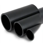 أنابيب HDPE NPF ضغط اسمي 10 بار قطر خارجي 32 مم سمك 1.6 مم أسود