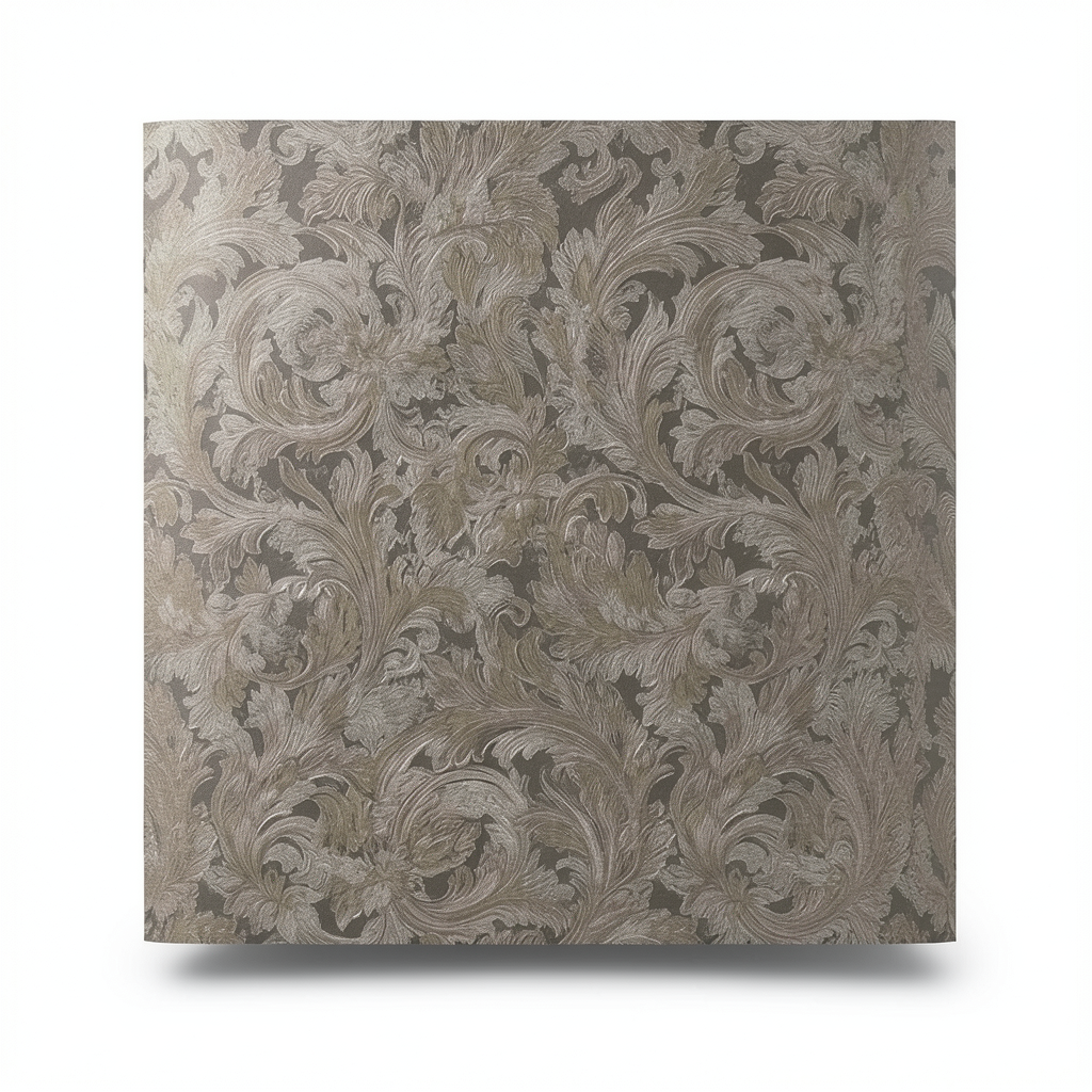 Patterned Wallpaper Dark Beige 10m x 0.73m, Model 56866