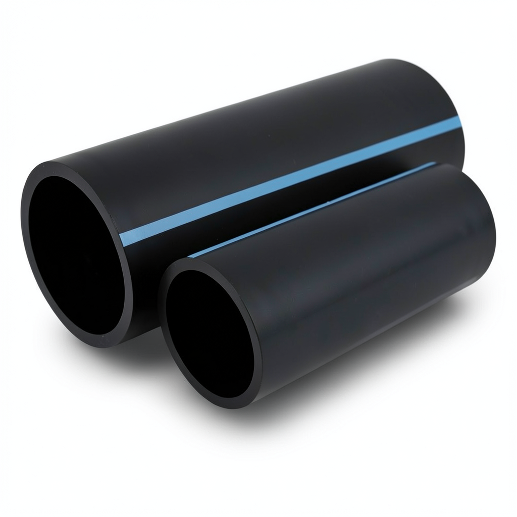 مواسير HDPE الوطني ضغط 10 بار قطر 40 مم سمك 1.9 مم لون أسود