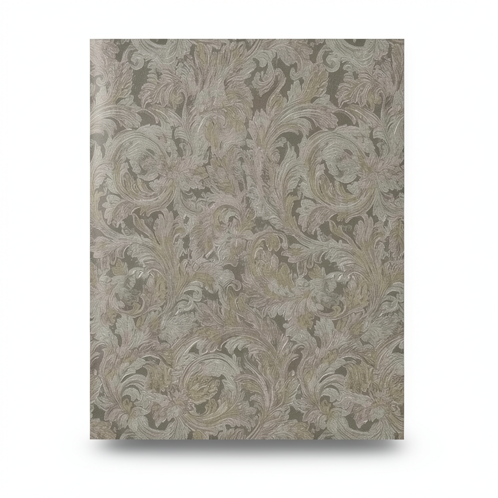 Patterned Wallpaper Dark Beige 10m x 0.73m, Model 56866