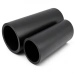 مواسير HDPE الوطني لشبكات المياه ضغط 10 بار قطر خارجي 50 مم سمك 2.4 مم لون اسود