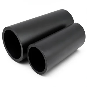 NPF HDPE Pipes Pressure 10 Bar Diameter 50 mm Thickness 2.4 mm Black
