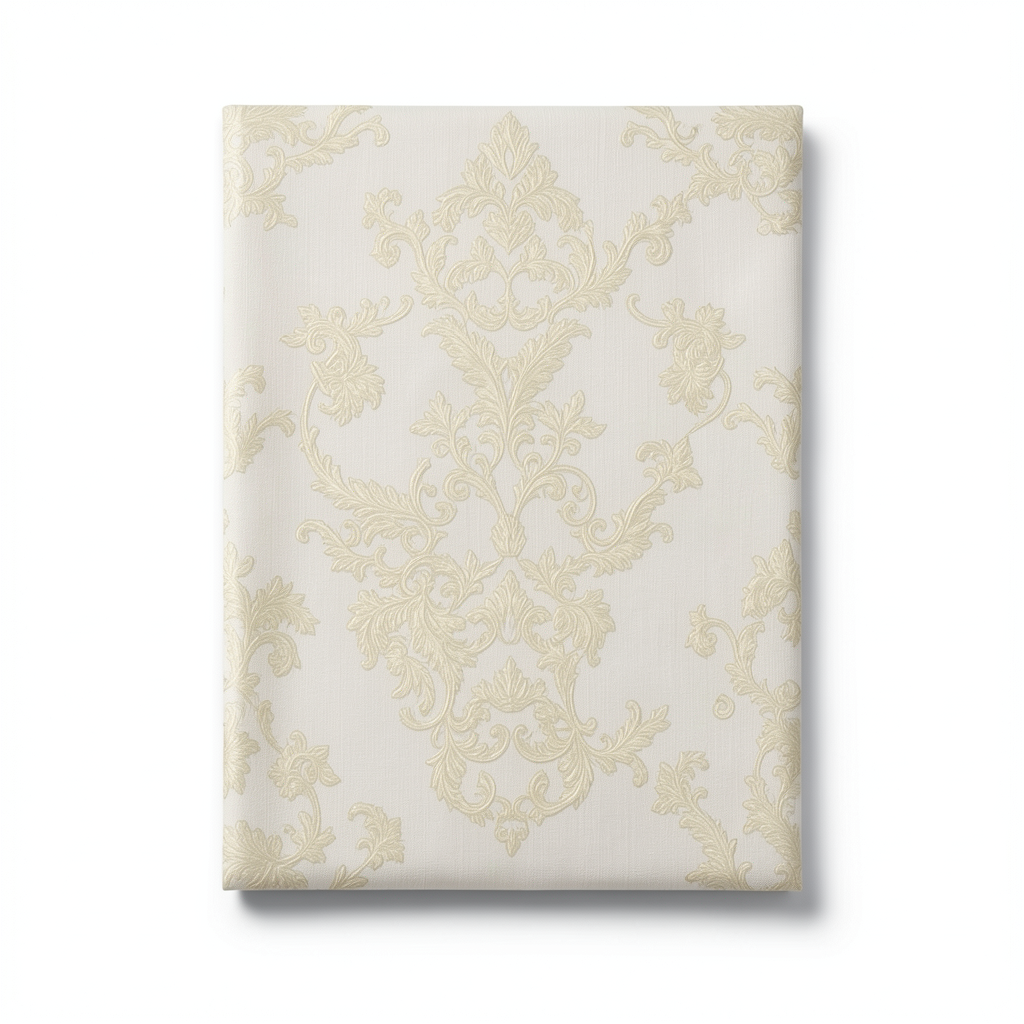 Italian Classic Wallpaper 10m x 0.73m Light Beige, Model 56834