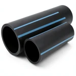 مواسير HDPE الوطني لشبكات المياه ضغط 10 بار قطر خارجي 63 مم سمك 3 مم لون اسود