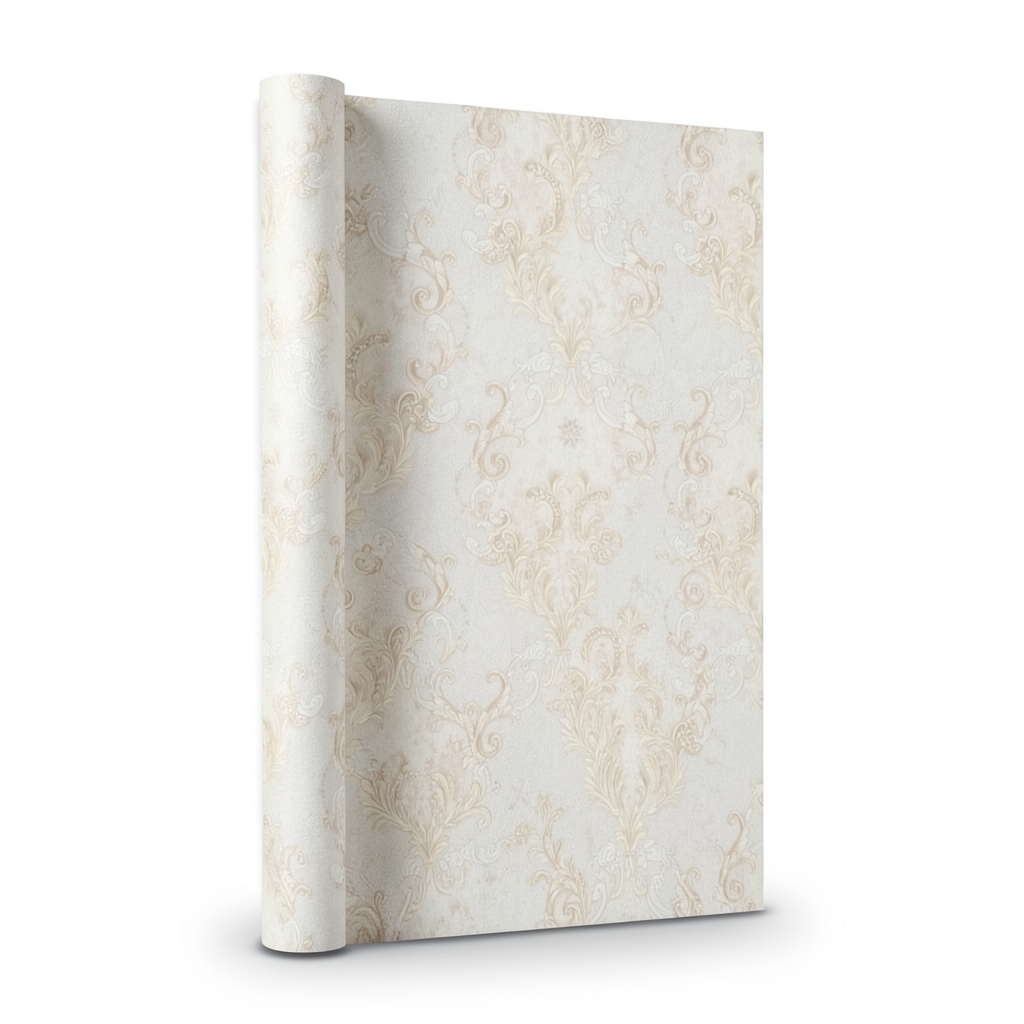 Classic Wall Covering Light Beige 10m x 1.06m, Model 82856