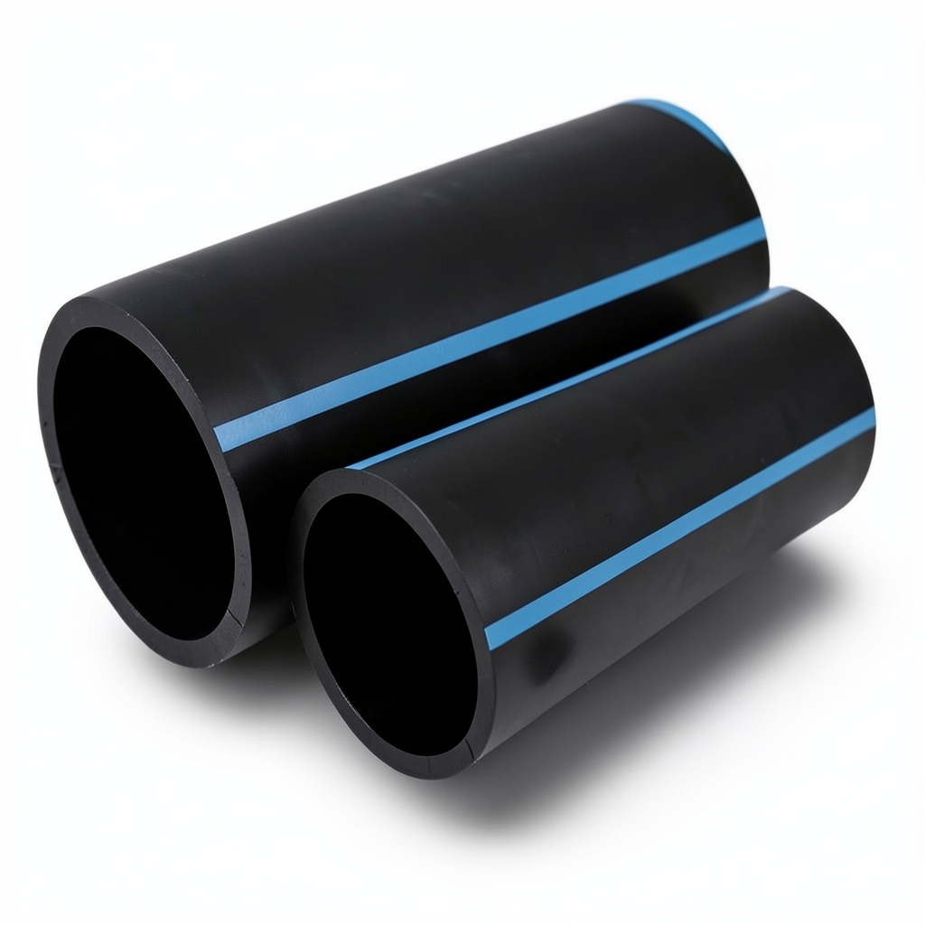 NPF HDPE Pipes Nominal Pressure 10 Bar Outside Diameter 180 mm Thickness 6.9 mm Black