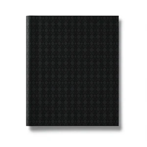 Italian Wallpaper Patterned Design Black Color, Size 10mx0.70m, Model rc17114