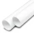 أنابيب UPVC ضغط اسمي 21.7 بار مقاس 1/2 1 إنش سمك 3.6 مم لون أبيض - Image 1