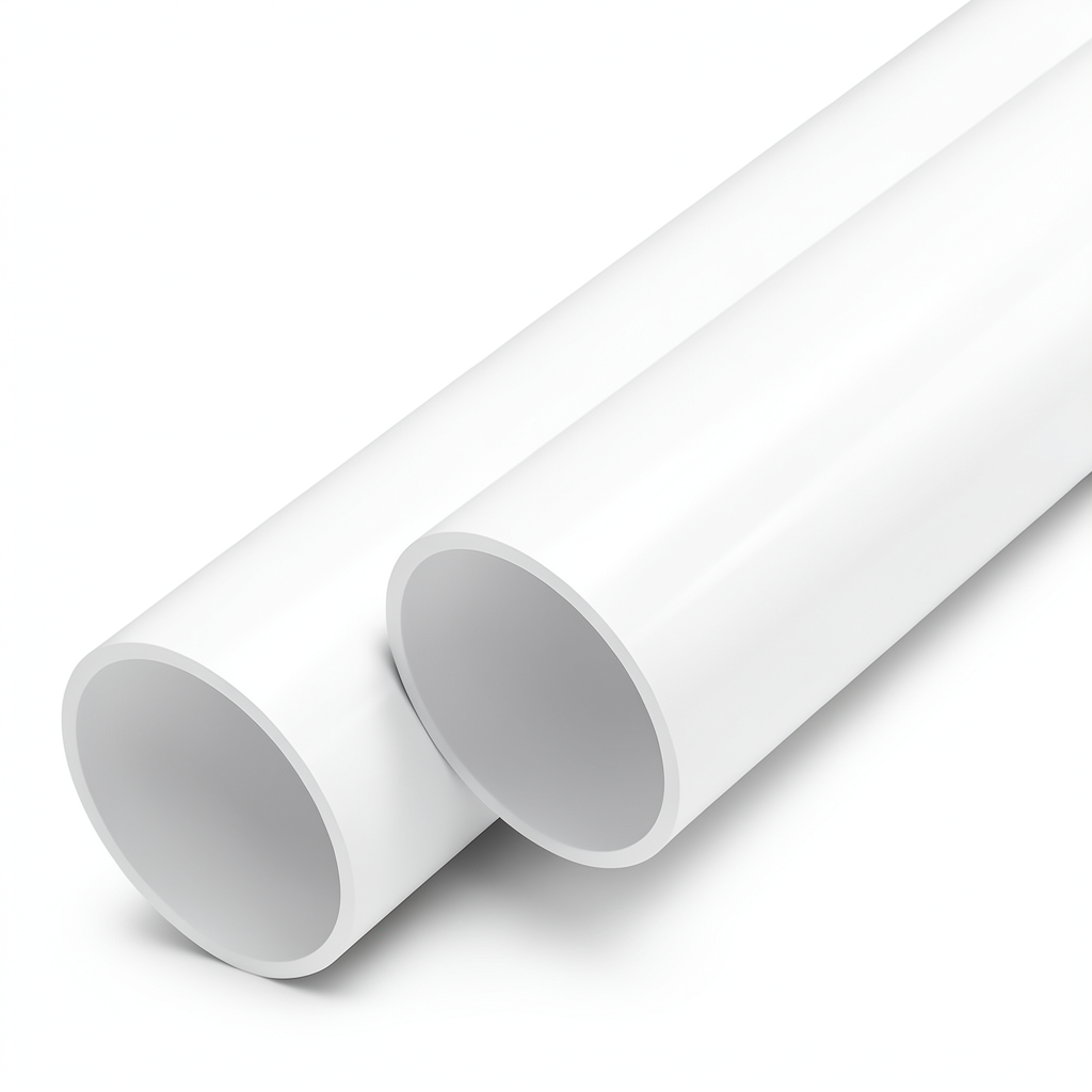 UPVC Pipes Nominal Pressure 21.7 Bar Size 1 1/4 inch Thickness 3.1 mm White