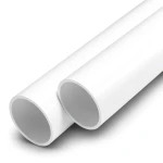 أنابيب UPVC ضغط اسمي 21.7 بار مقاس 2 إنش سمك 4.5 مم لون أبيض