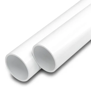 أنابيب UPVC ضغط اسمي 21.7 بار مقاس 3 إنش سمك 6.6 مم لون أبيض