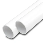 أنابيب UPVC ضغط اسمي 21.7 بار مقاس 2 إنش سمك 4.5 مم لون أبيض