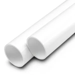 أنابيب UPVC ضغط اسمي 21.7 بار مقاس 3 إنش سمك 6.6 مم لون أبيض