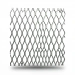 PVC Coated Expanded Metal Brand Mass Thickness 2.7 mm Size 1×2 meters