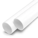 UPVC Pipes Nominal Pressure 21.7 Bar Size 6 Inch Thickness 12.5 mm White