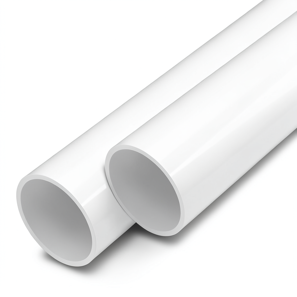 UPVC Pipes Nominal Pressure 6 Bar Size 3 Inch Thickness 2.9 mm White