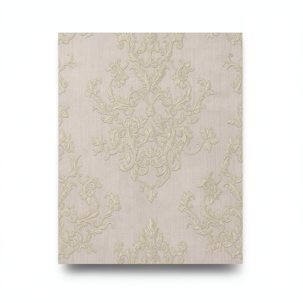 Classic Wallpaper Light Brown, 10m x 0.73m, Model 56837