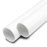 UPVC Pipes Nominal Pressure 6 Bar Size 6 Inch Thickness 4.5 mm White