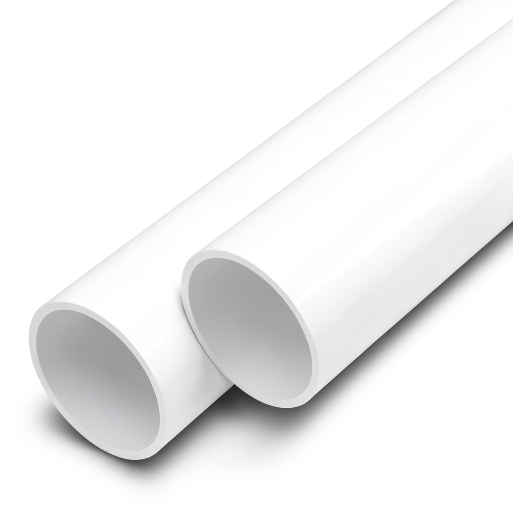 مواسير UPVC 2 1/2 إنش سمك 1.8 مم لون أبيض
