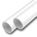 مواسير UPVC مقاس 2 إنش سمك 1.8 مم لون أبيض