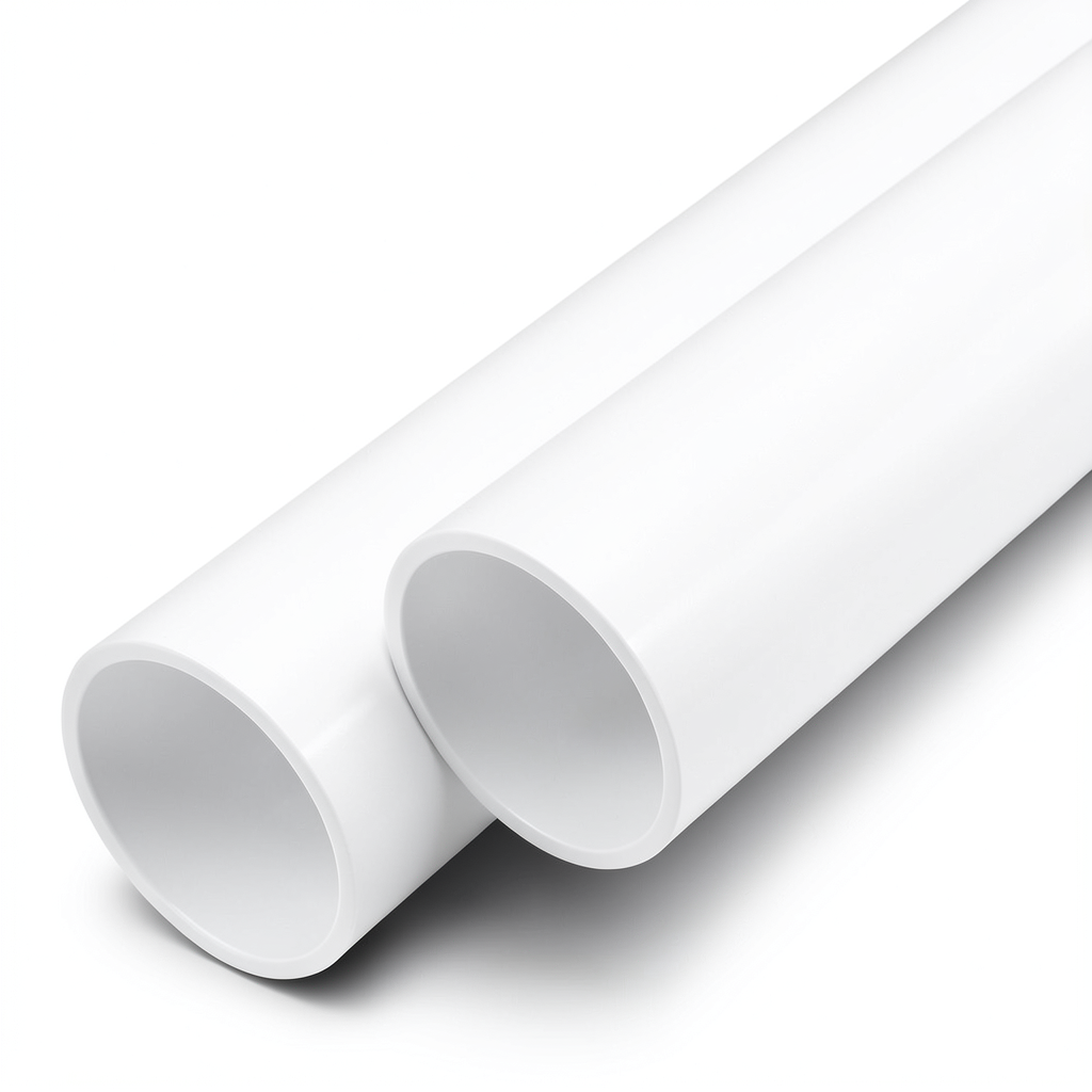 مواسير UPVC مقاس 3 إنش سمك 1.8 مم لون أبيض