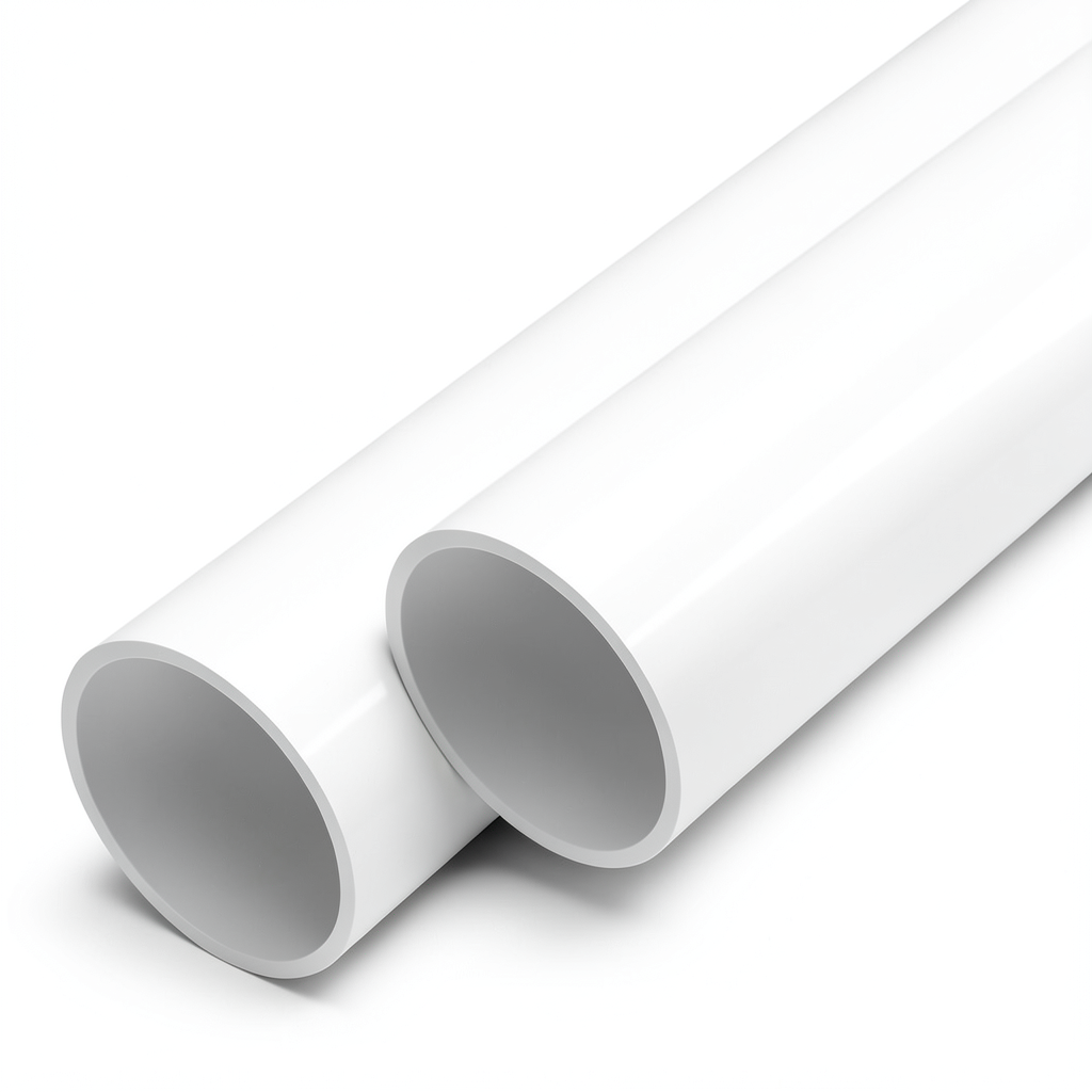 UPVC Pipes 2 1/2 Inch Thickness 1.8 mm White Color