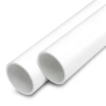 مواسير UPVC مقاس 6 إنش سمك 3.1 مم لون أبيض