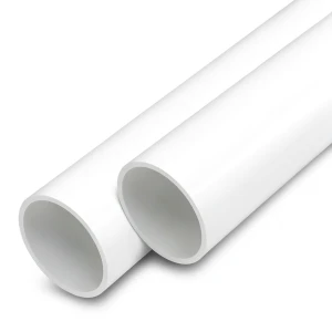 UPVC Pipes Size 6 Inch Thickness 3.1 mm White Color