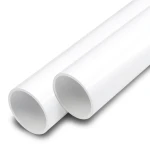 مواسير UPVC مقاس 4 إنش سمك 2.3 مم لون أبيض