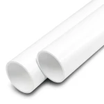 UPVC Pipes Size 6 Inch Thickness 3.1 mm White Color