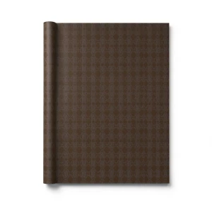 Italian Wallpaper Patterned Design Dark Brown, Size 10mx0.70m, Model rc17115