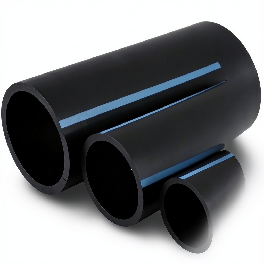 NPF HDPE Pipes Nominal Pressure 10 Bar Outside Diameter 280 mm Thickness 10.7 mm Black