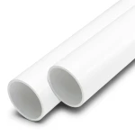 أنابيب UPVC ضغط اسمي 21.7 بار مقاس 4 إنش سمك 8.5 مم لون أبيض