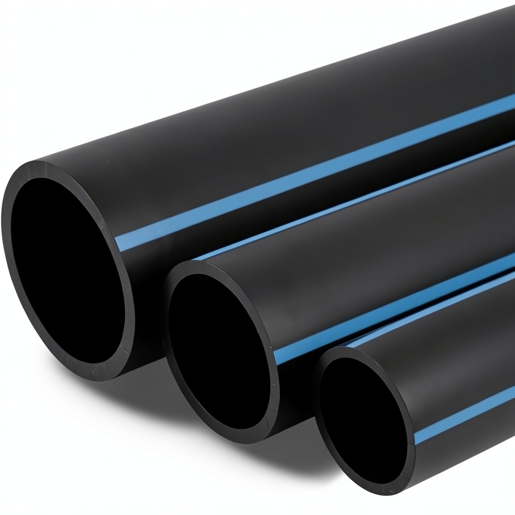 NPF HDPE Pipes Nominal Pressure 10 Bar Outside Diameter 400 mm Thickness 15.3 mm Black