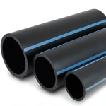 مواسير HDPE الوطني لشبكات المياه ضغط 8 بار قطر خارجي 32 مم سمك 1.5 مم لون اسود