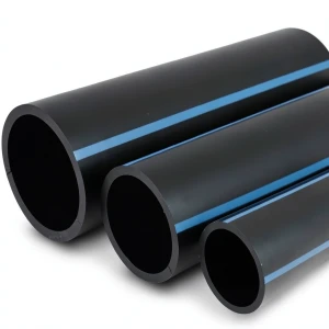 مواسير HDPE الوطني لشبكات المياه ضغط 8 بار قطر خارجي 32 مم سمك 1.5 مم لون اسود