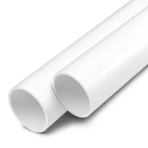 UPVC Pipes 6 Bar Nominal Pressure 4 Inch Diameter 3.4 mm Thickness White