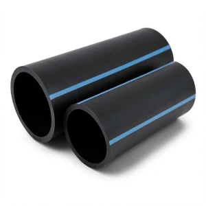 مواسير HDPE الوطني لشبكات المياه ضغط 8 بار قطر خارجي 40 مم سمك 1.6 مم لون أسود