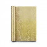 Italian Wallpaper Gold Color Patterned Design, Size 10mx1.06 m, Model RC19017